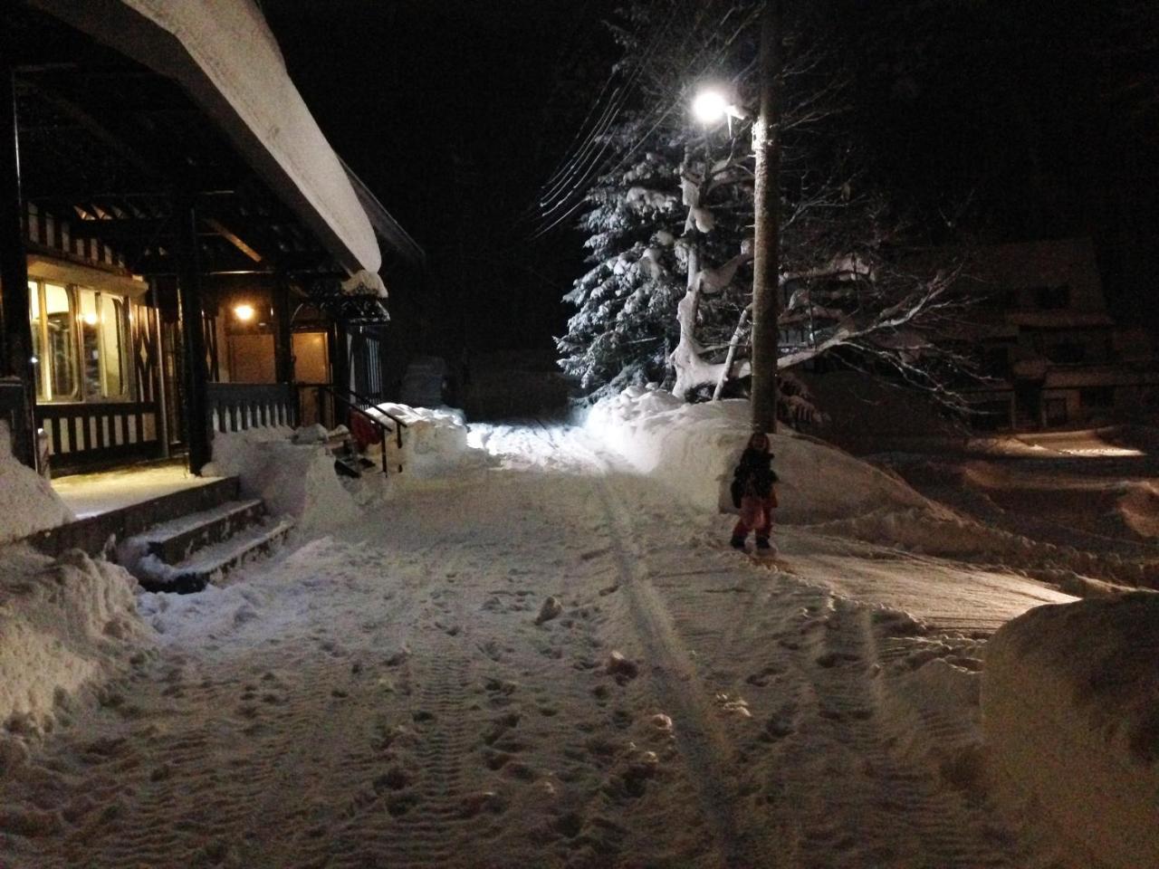 Ski-In, Ski-Out Iwatake Apartments Hakuba Buitenkant foto