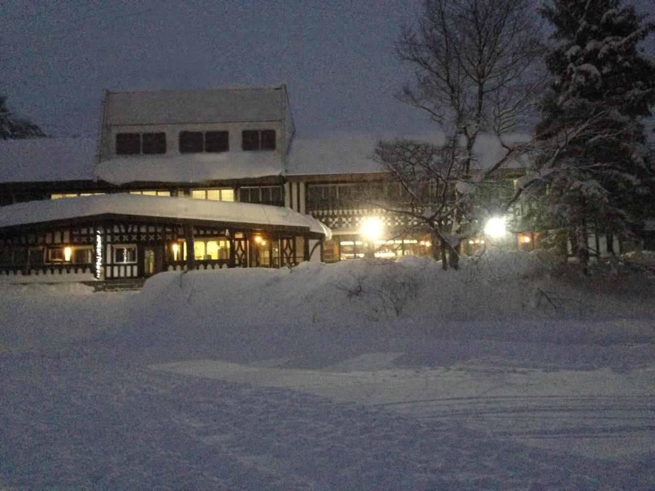 Ski-In, Ski-Out Iwatake Apartments Hakuba Buitenkant foto